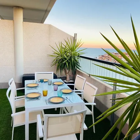 Patacona Premium Penthouse Sea Views & Barbecue Apartament *
