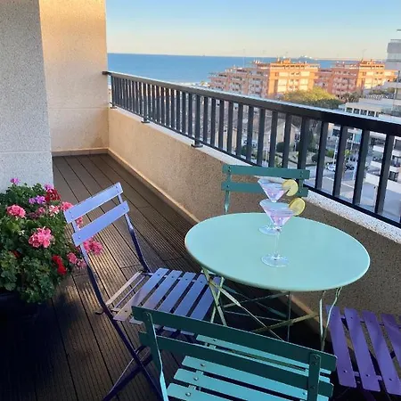 Apartament Patacona Premium Penthouse Sea Views & Barbecue *