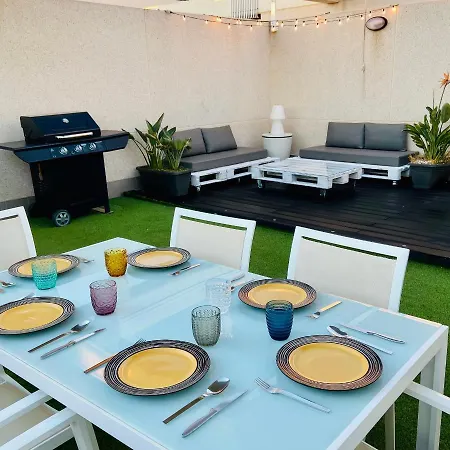 Lägenhet Patacona Premium Penthouse Sea Views & Barbecue *